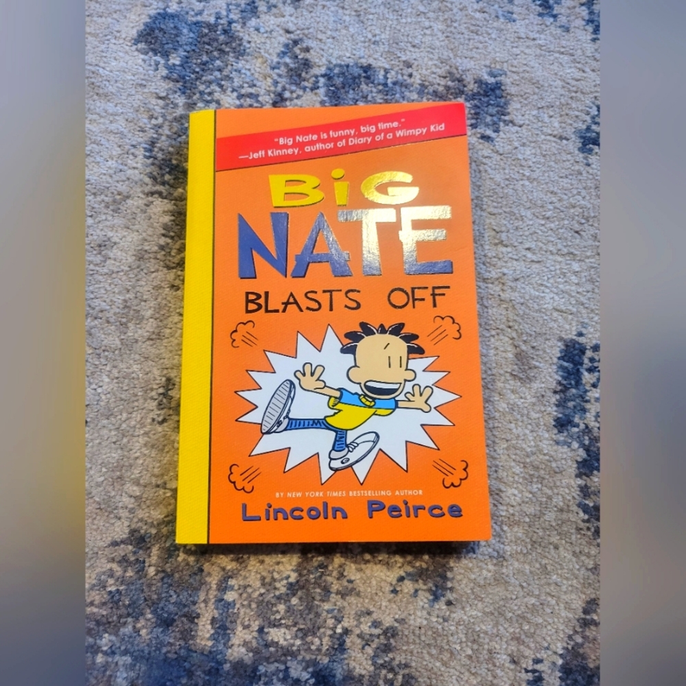 Big Nate Blasts Off Book